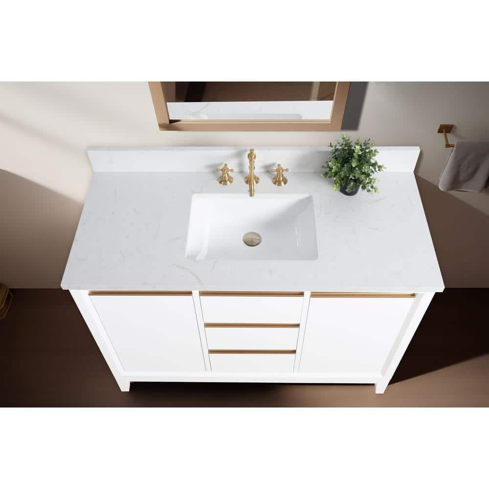 48 Single Bathroom Vanity with Top