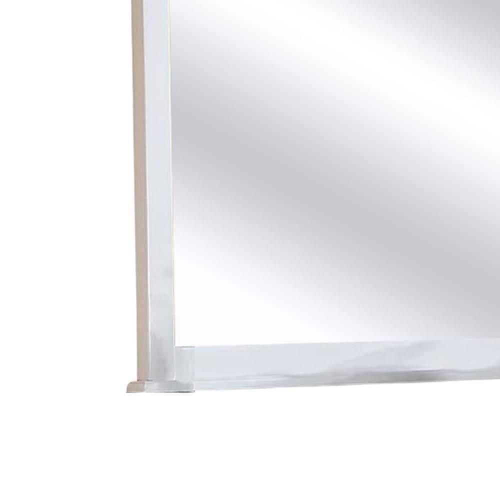 Acme Furniture Estrella Dresser Mirror White Finish
