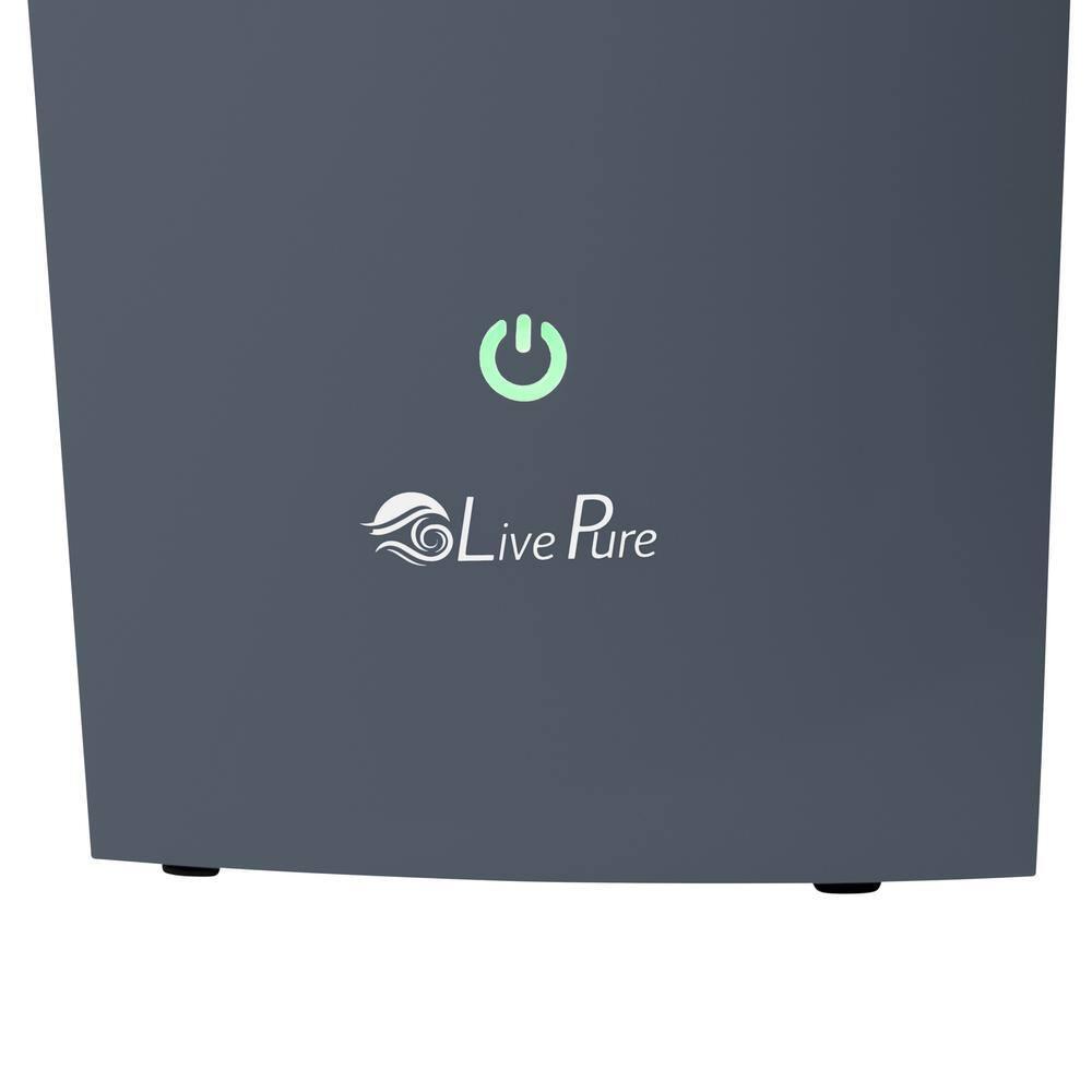 LivePure LP485HUM Ultrasonic Humidifier, Graphite