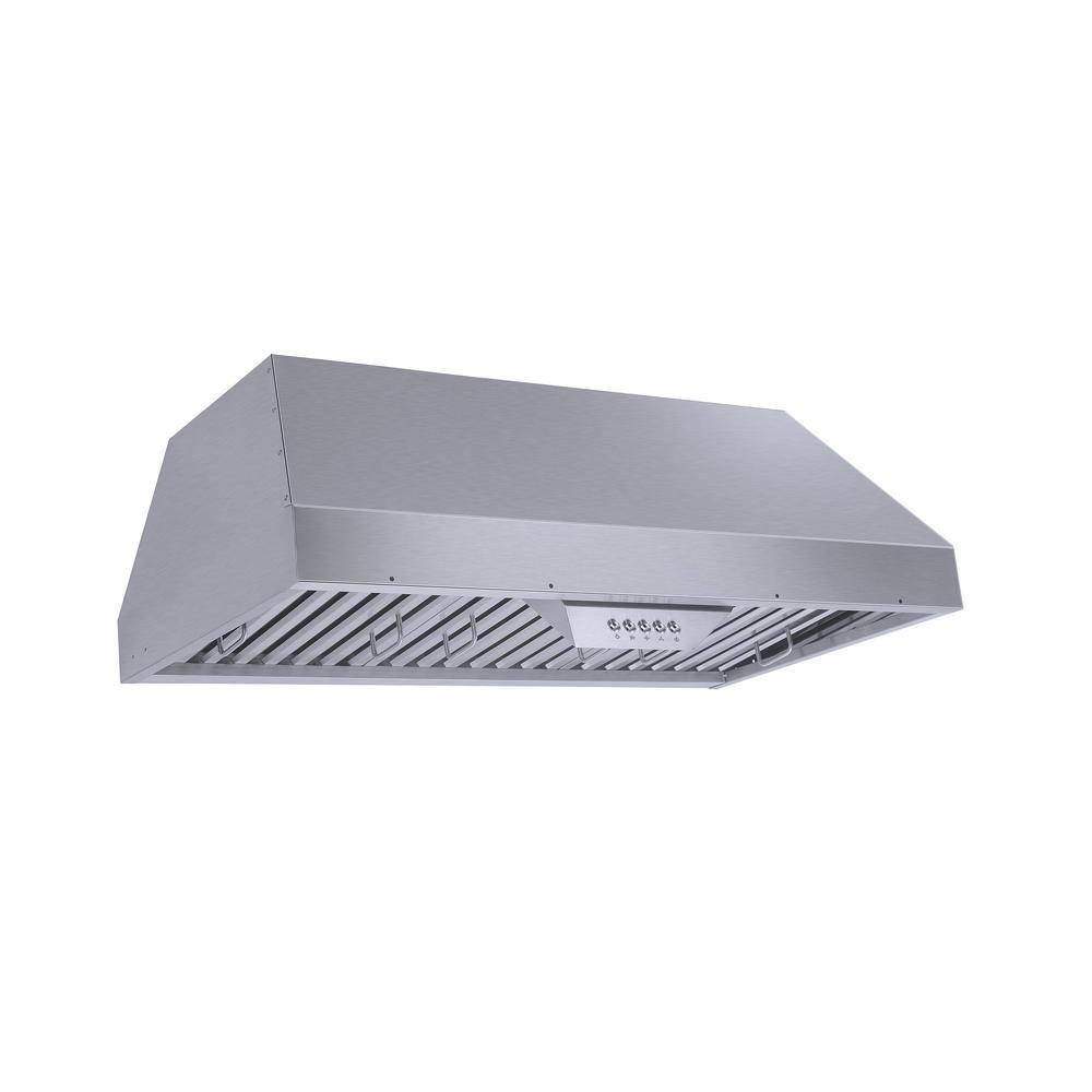 36" 500 CFM Insert Range Hood in Stainless Steel