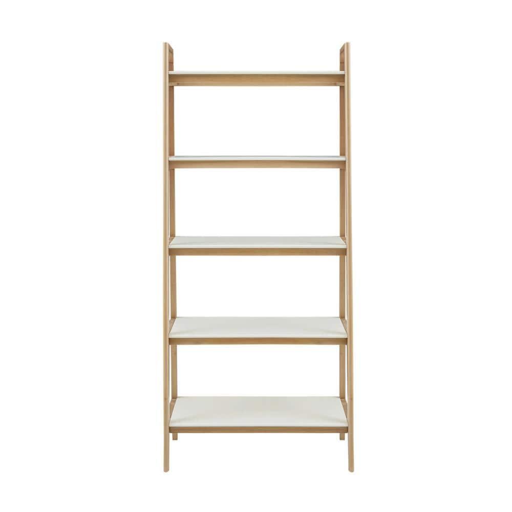 Soho Solid Wood Ladder Bookcase