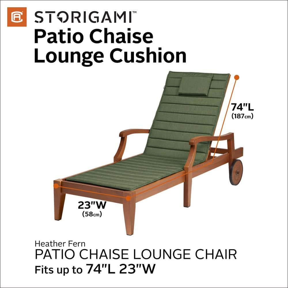 Outdoor Chaise Lounge Cushion