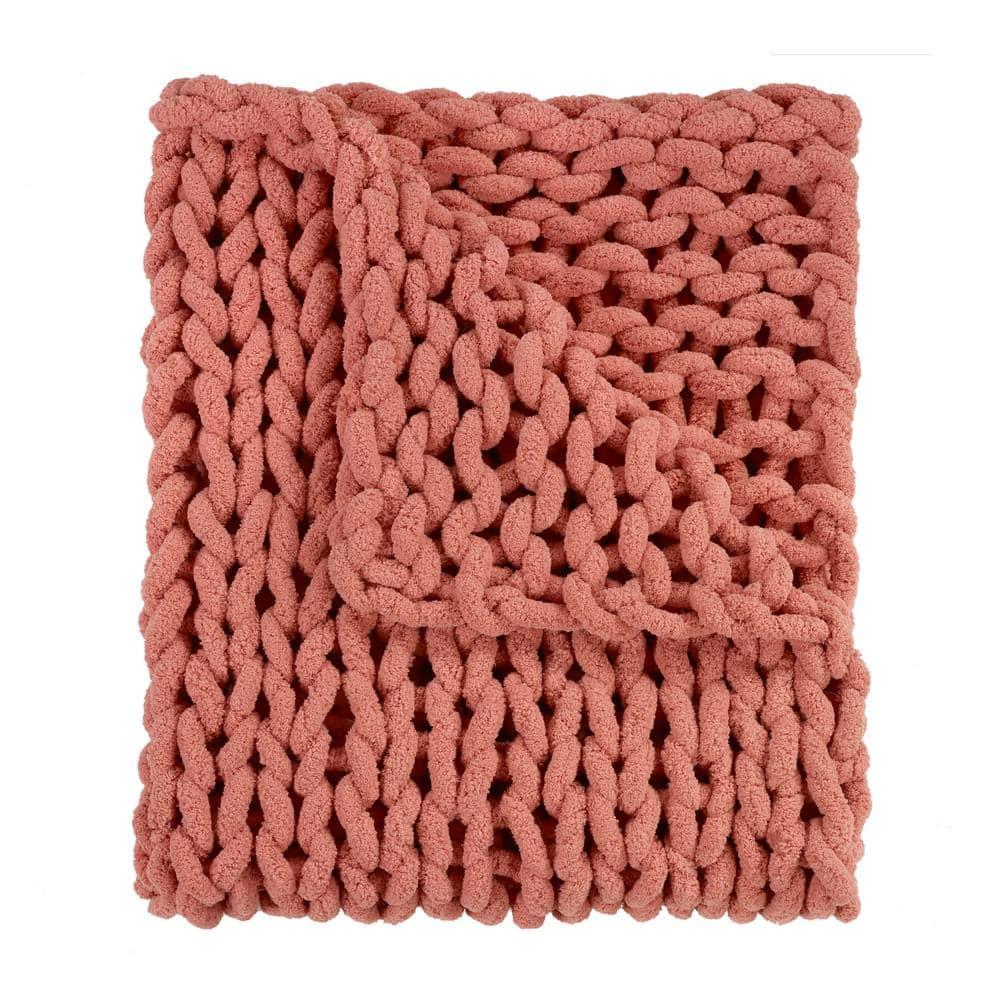 Donna Sharp Chenille Knitted Chenille Throw