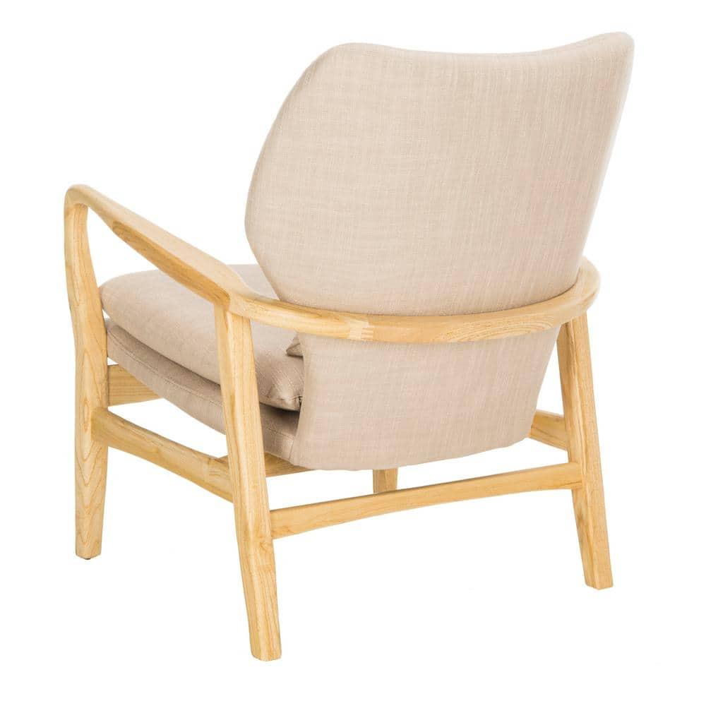 Tarly Accent Chair - ACH9500B - Beige/Natural - Safavieh