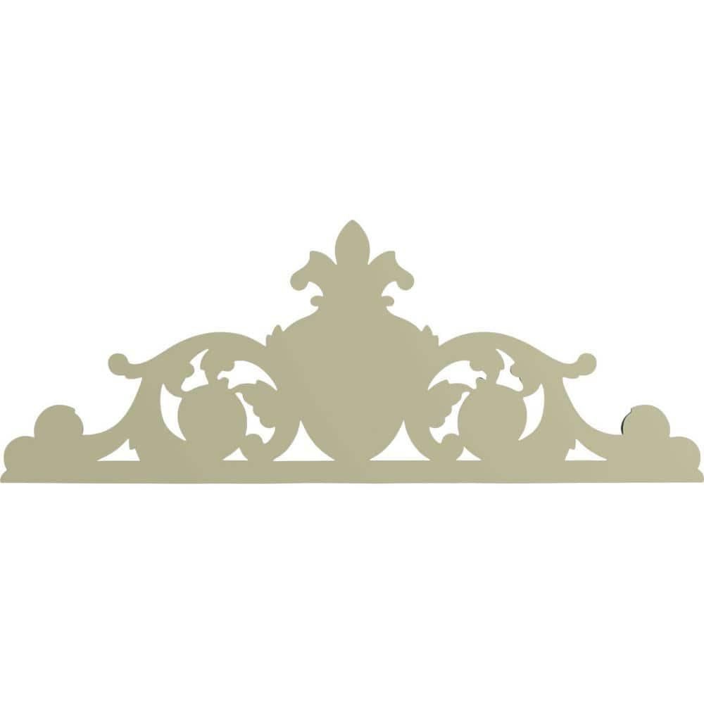 Ekena Millwork Valence 13.75'' H x 36.75'' W D Urethane Onlay Scroll