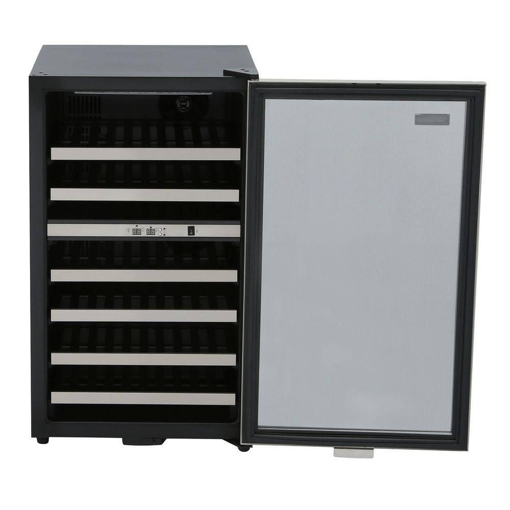 Danby Danby Dual Zone 19.44'' Freestanding 38 Bottle Wine Refrigerator with Reversible Door