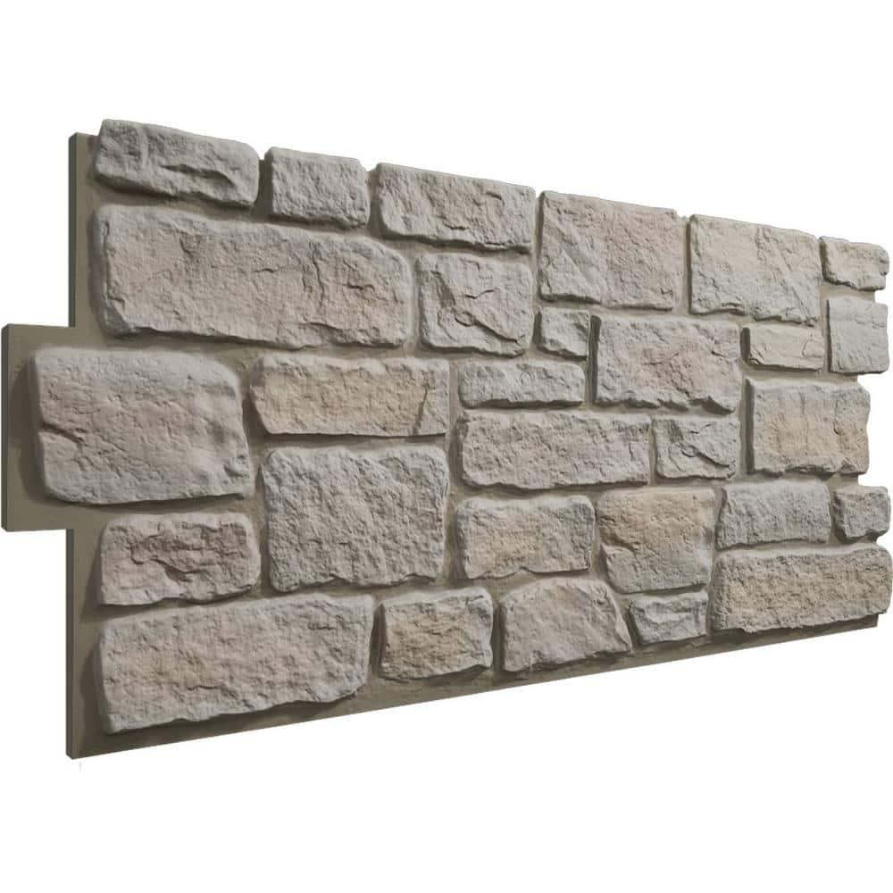Ekena Millwork EverStone Cobblestone Faux Stone Panel