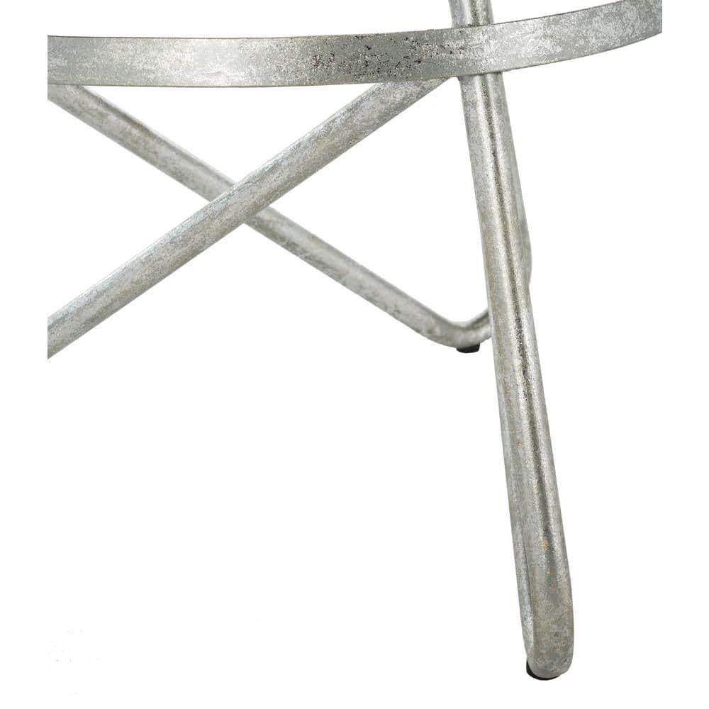 Galexia Bar Stool - BST3200 - Silver/Leaf - Safavieh