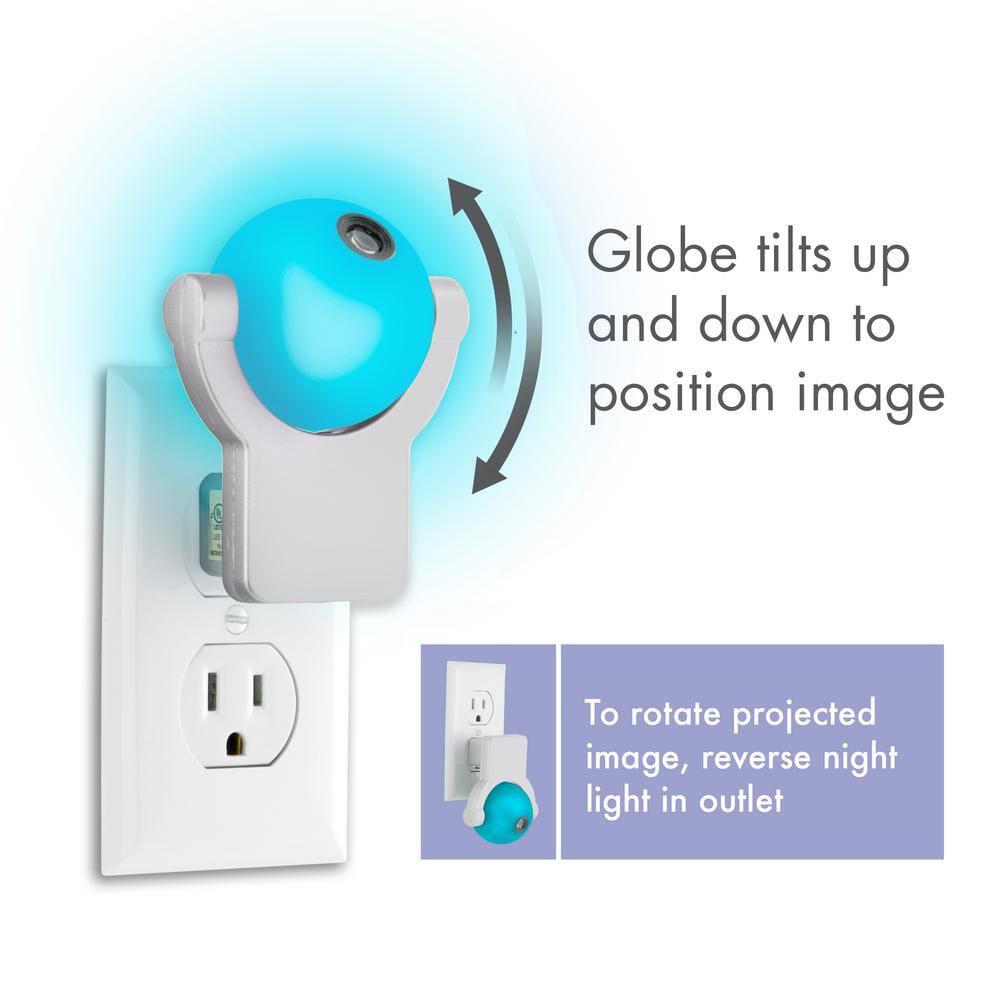 Projectables Solar System LED Plug-in Night Light, 3.5in, 2.8in – 11282