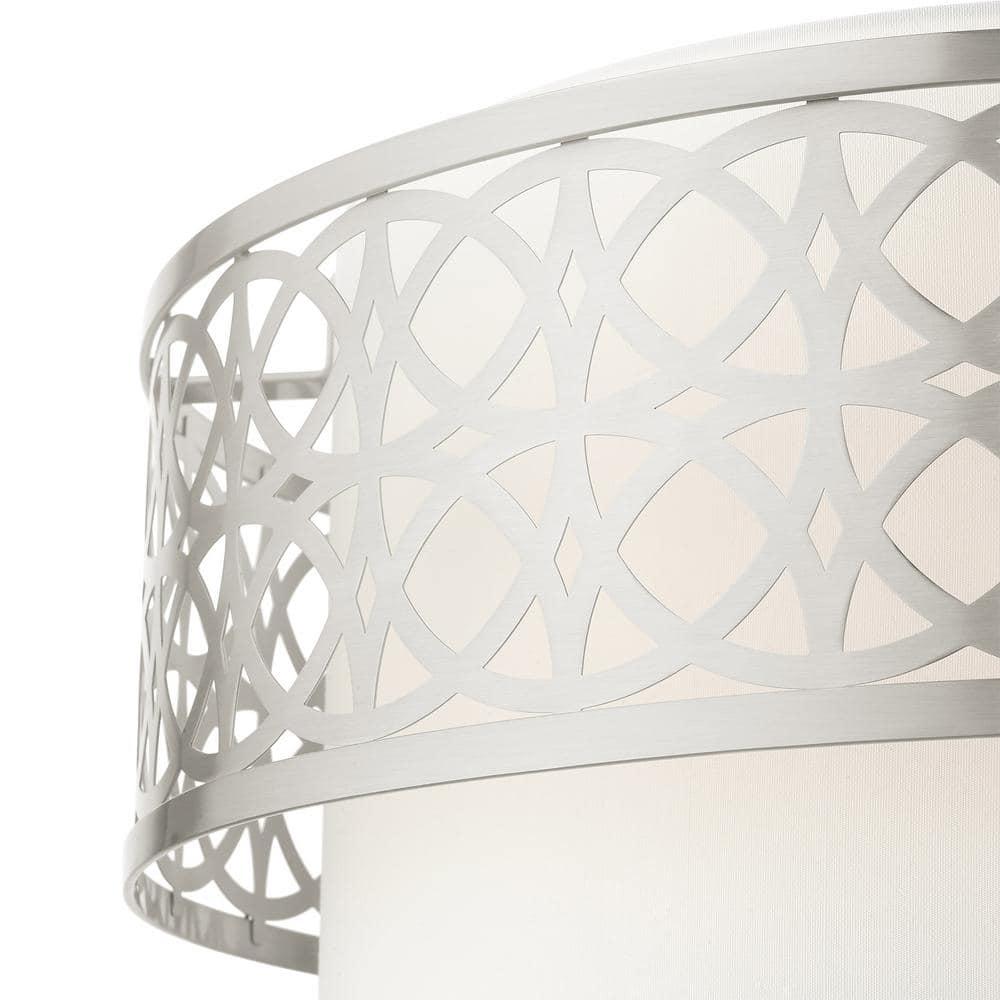Livex Lighting Calinda 4 - Light Pendant in  Brushed Nickel
