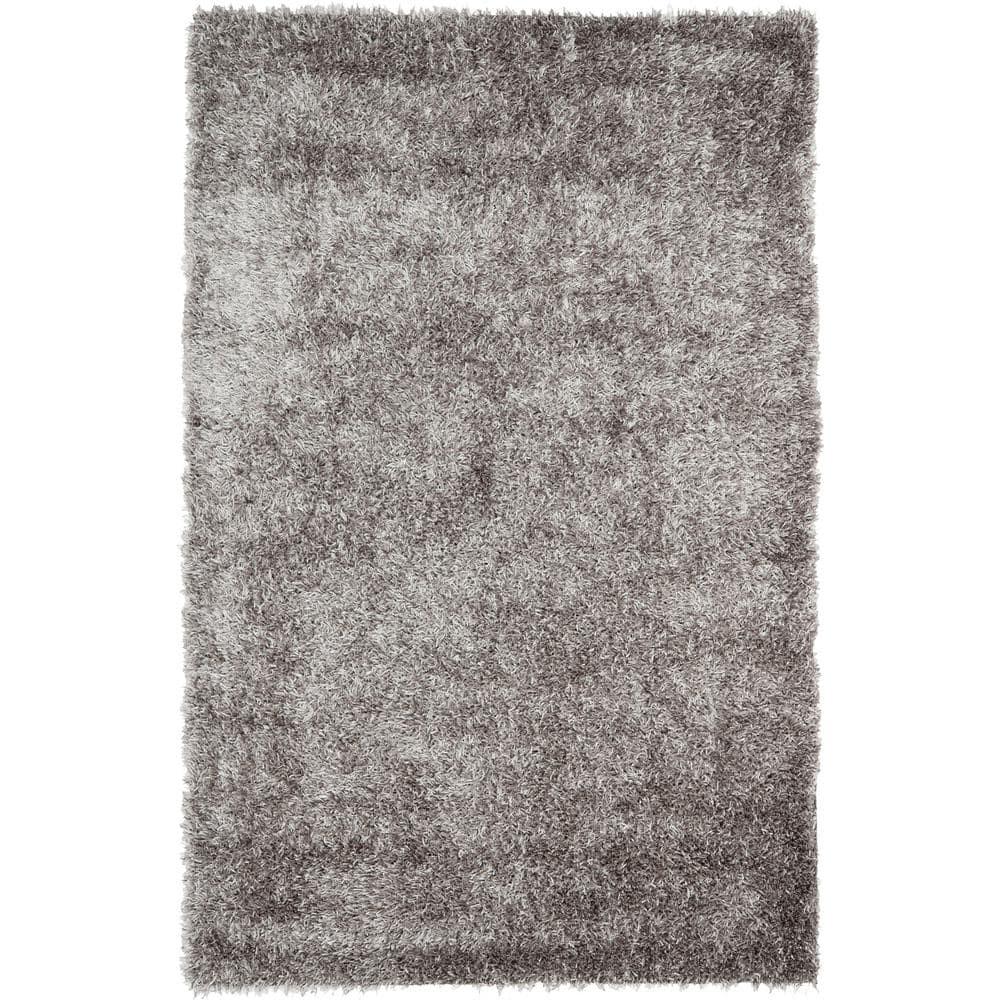 Shag SG531 HAND TUFTED Indoor Area Rug - Grey/Grey - 4'x6' - Safavieh.