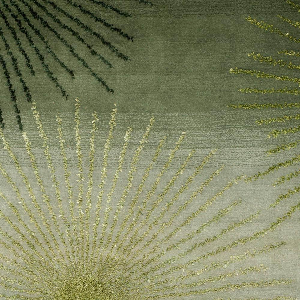 Soho SOH712 Hand Tufted Area Rug - Green/Multi - 8'3"x11' - Safavieh.