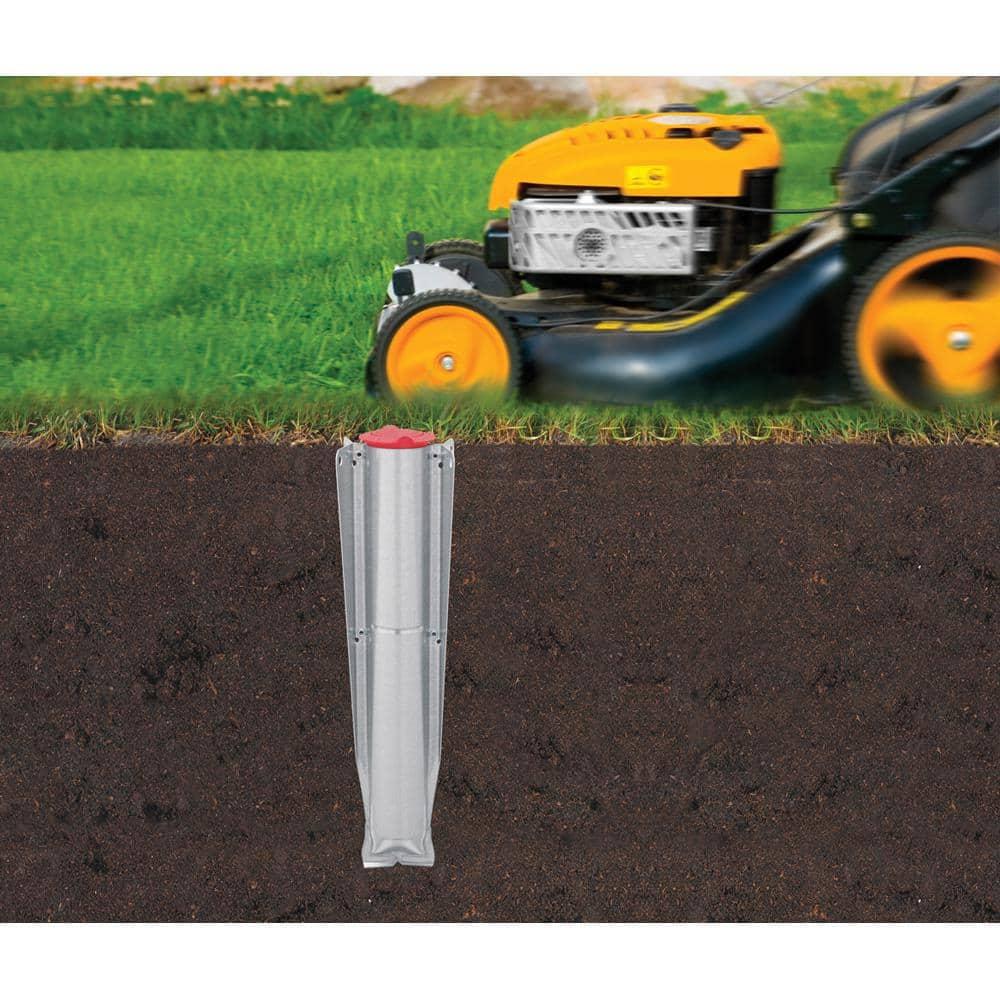 Brabantia Brabantia Lift-O-Matic Advance Outdoor Clothesline with Metal Ground Spike, Protective Cover and Peg Bag