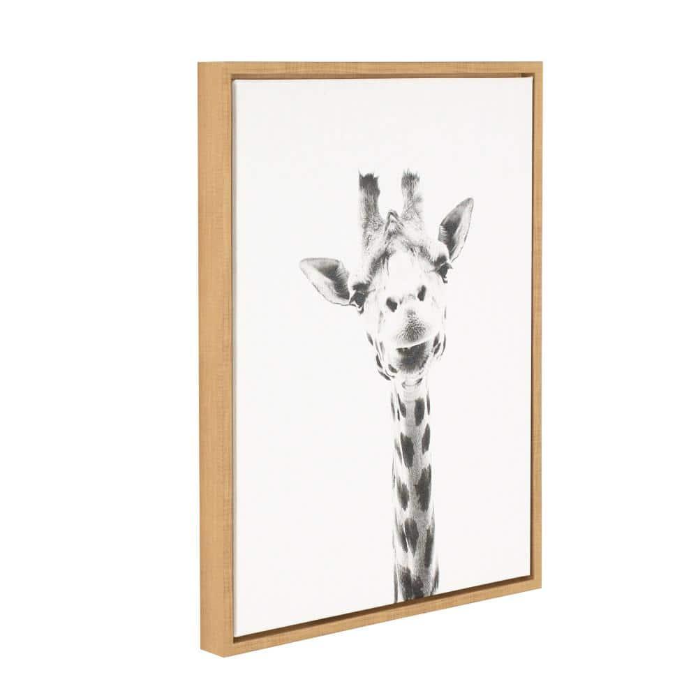 " Giraffe Portrait " by Simon Te