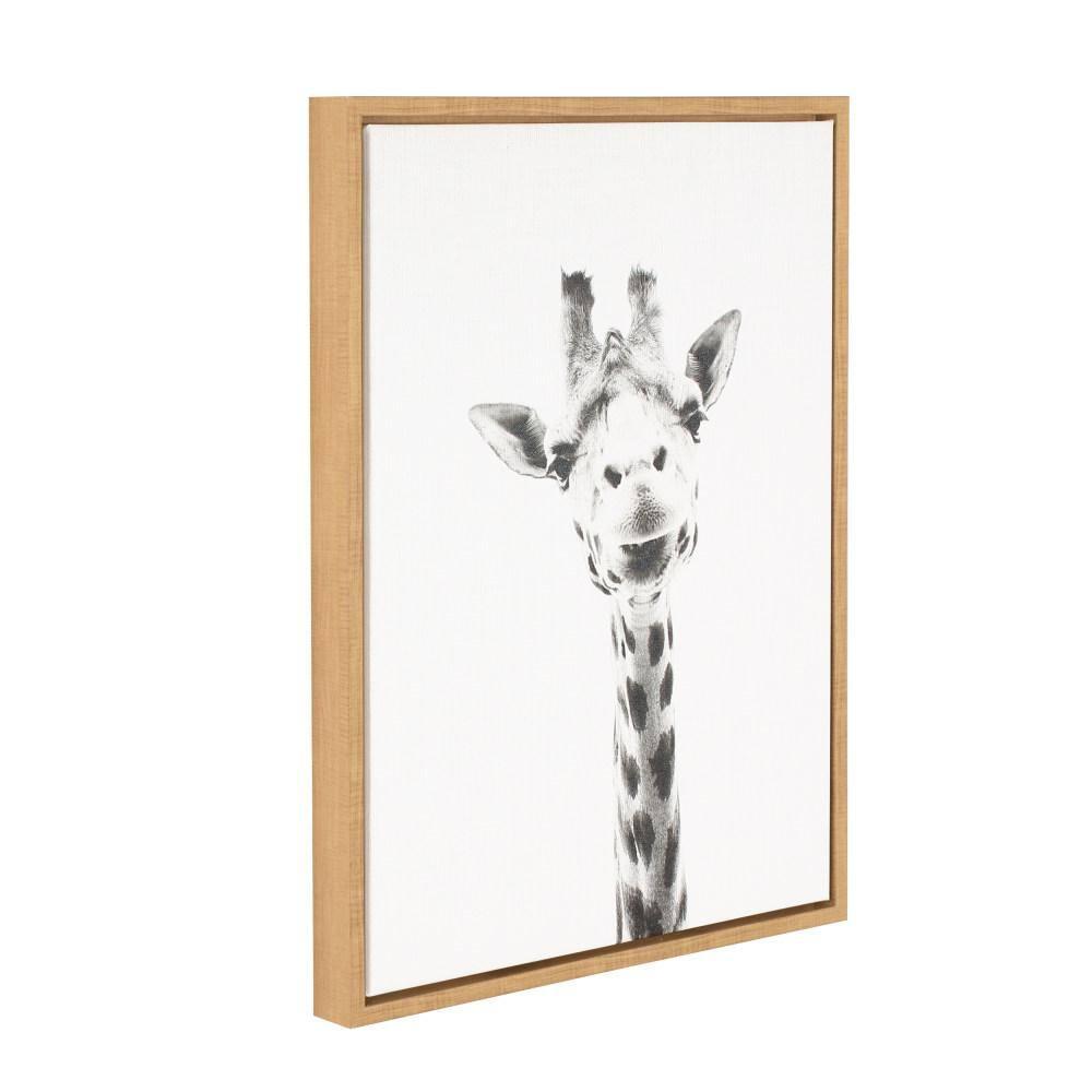 " Giraffe Portrait " by Simon Te