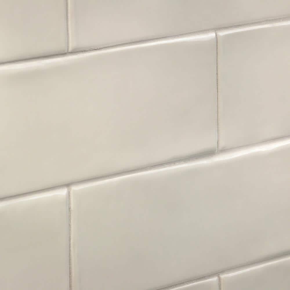Midland 3'' W x 12'' L Polished Ceramic Subway Tile (5.38 sq. ft. / box)