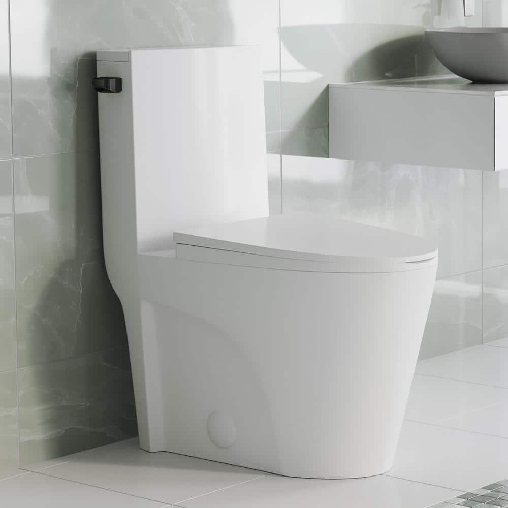 St. Tropez One Piece Elongated Toilet Dual Vortex Flush