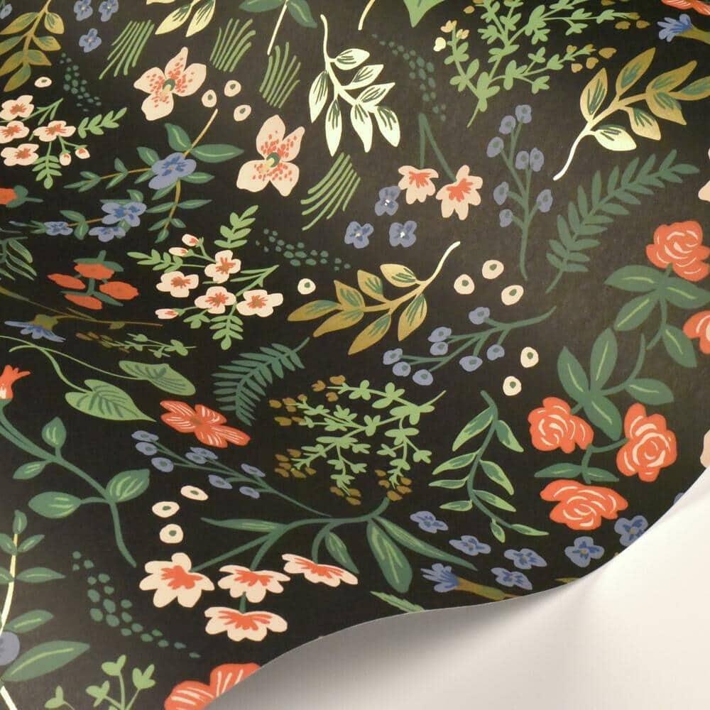Rifle Paper Co. Wildwood 27' L x 27" W Wallpaper