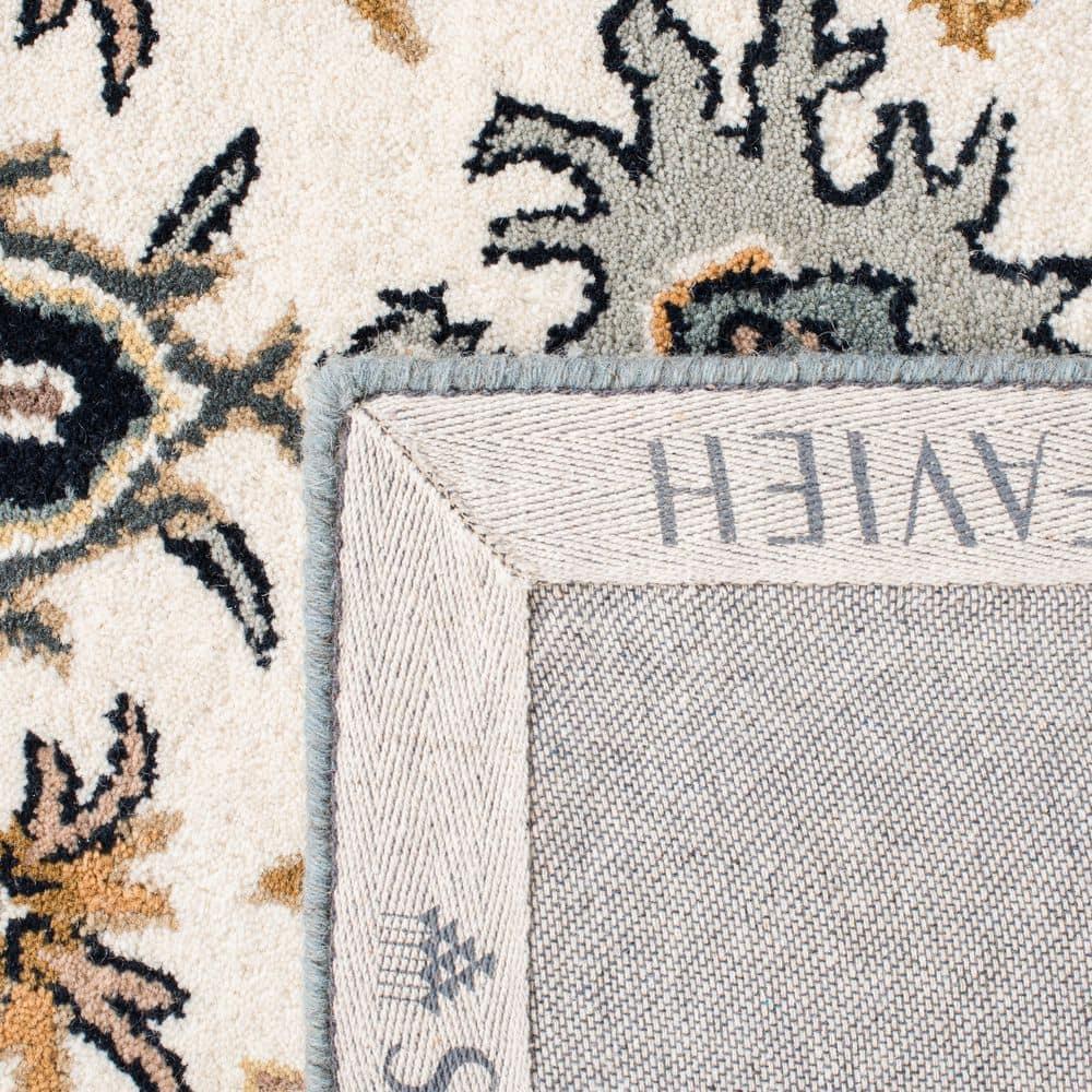 Heritage HG625 Handmade Area Rug - 8'x8' - Grey/Green - Safavieh