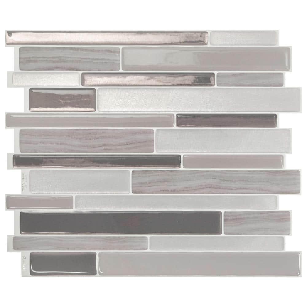 Peel and Stick Gel Backsplash Tile Milano 12" x 10"