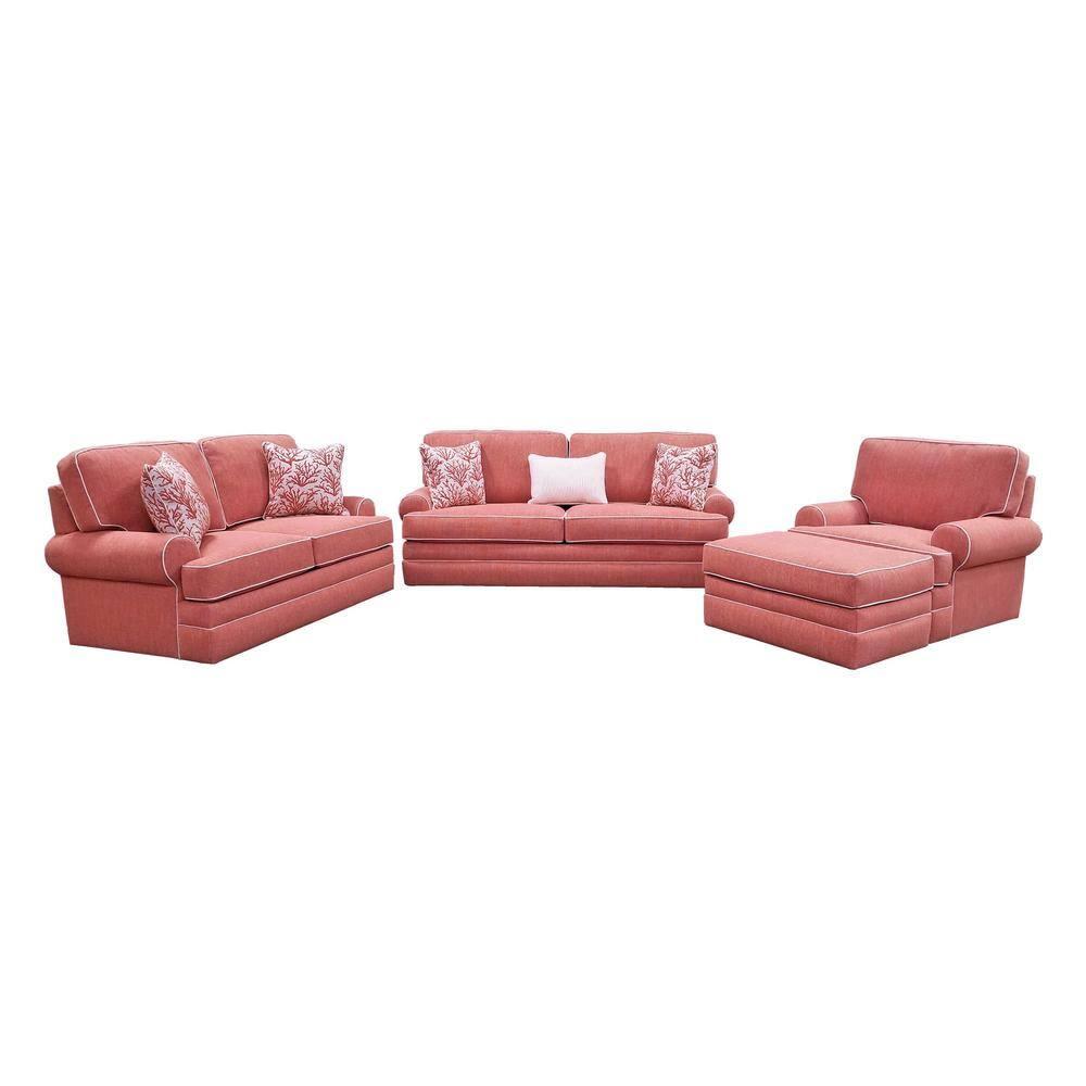 Furniture Classics Coral Springs Model 8-080-S260C Upholstered Ottoman