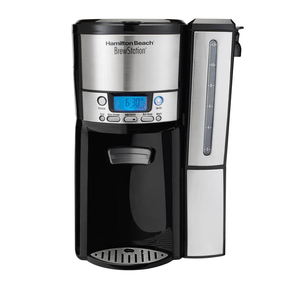 Hamilton Beach® Stainless Steel 12 Cup Dispensing Coffee Maker