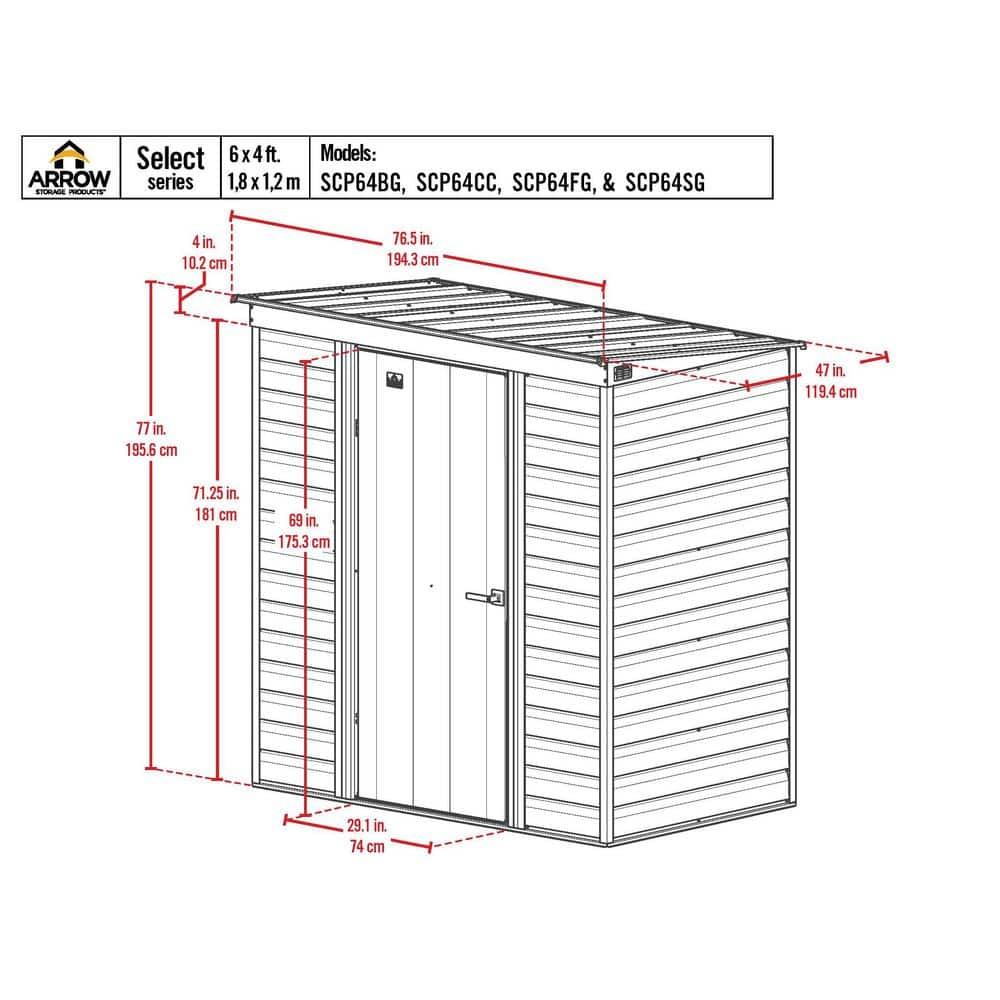 Metal Storage Shed