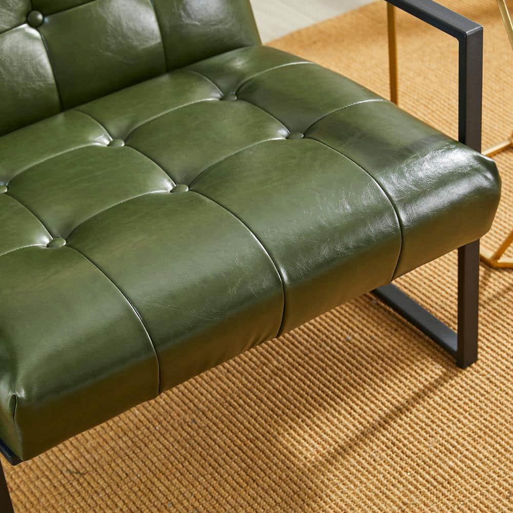 Billings Faux Leather Armchair