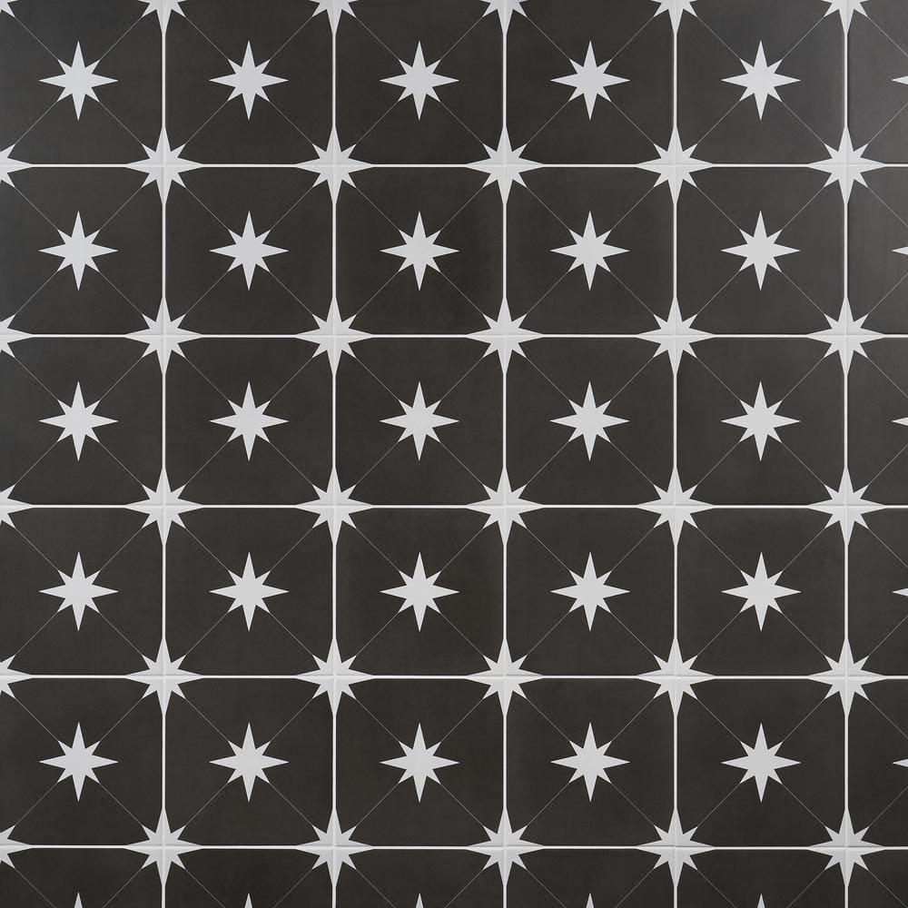 Polaris 9 in. x 9 in. Matte Porcelain Floor and Wall Tile (10.76 Sq. Ft. / Case)