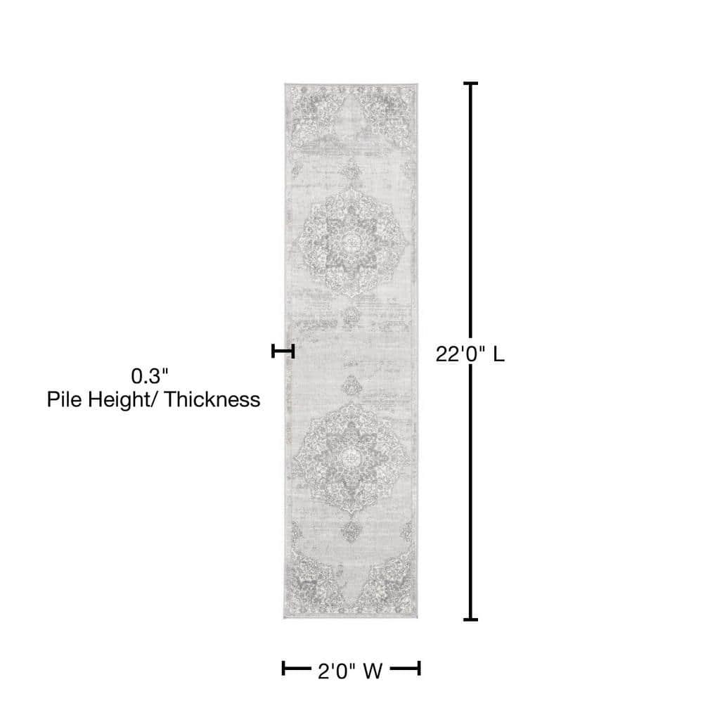Addison Gray/Ivory Area Rug