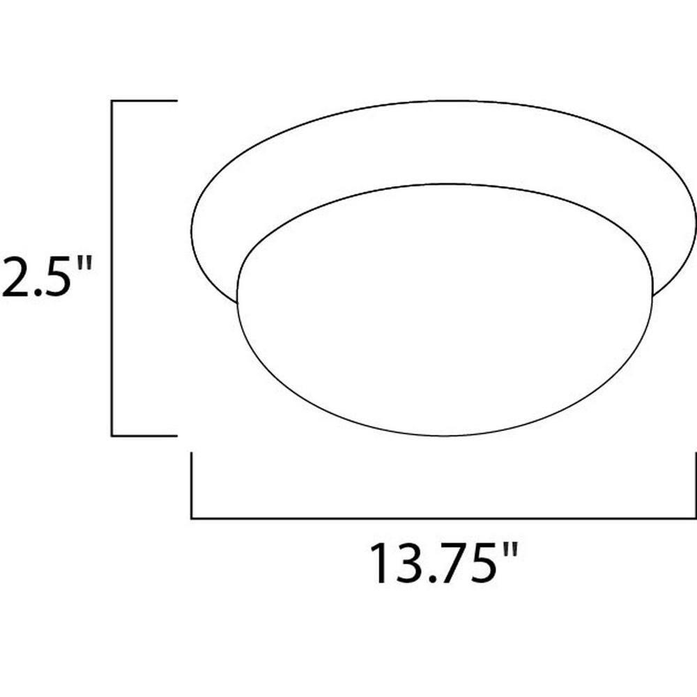 Maxim Lighting - LED Flushmount - Sky Panel-45W 4000K 1 LED Flush Mount-11.75