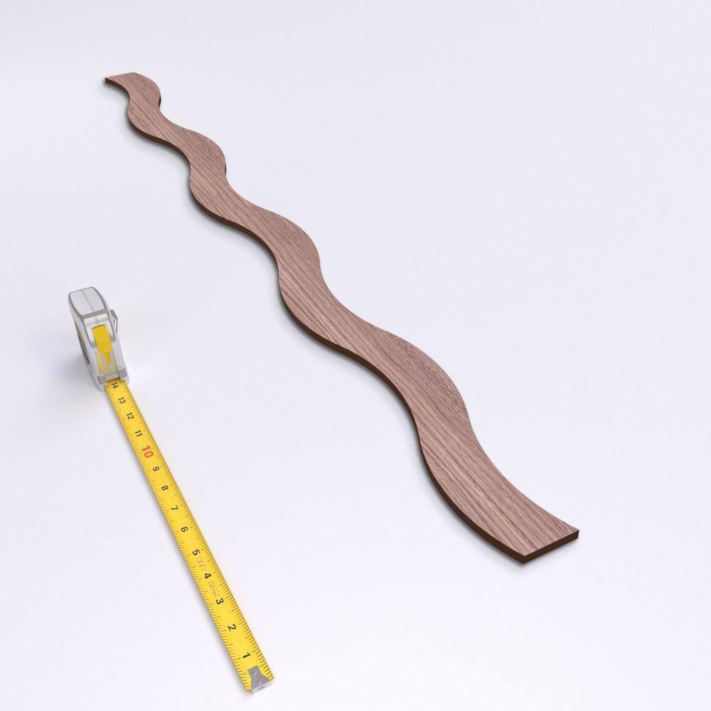 Brazos Adjustable Wood Decorative Slat Wall Panel Kit