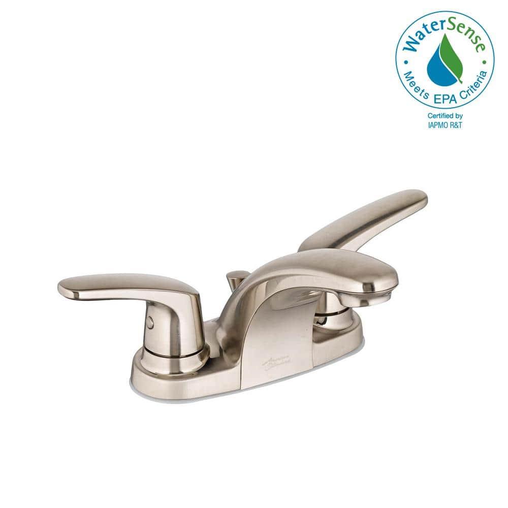Colony Pro Brushed Nickel 4-Inch Centerset 2-Handle Bathroom Faucet