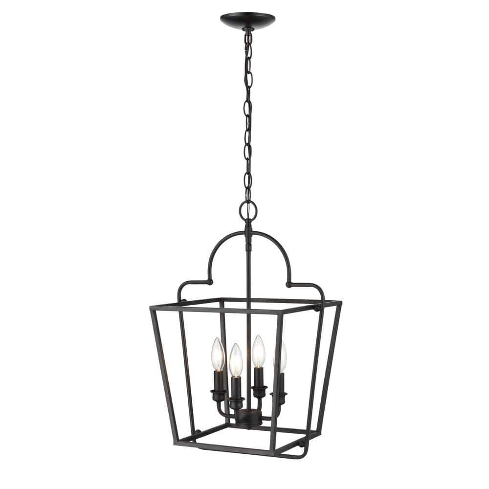 Millennium Lighting 4 - Light Pendant in  Matte Black
