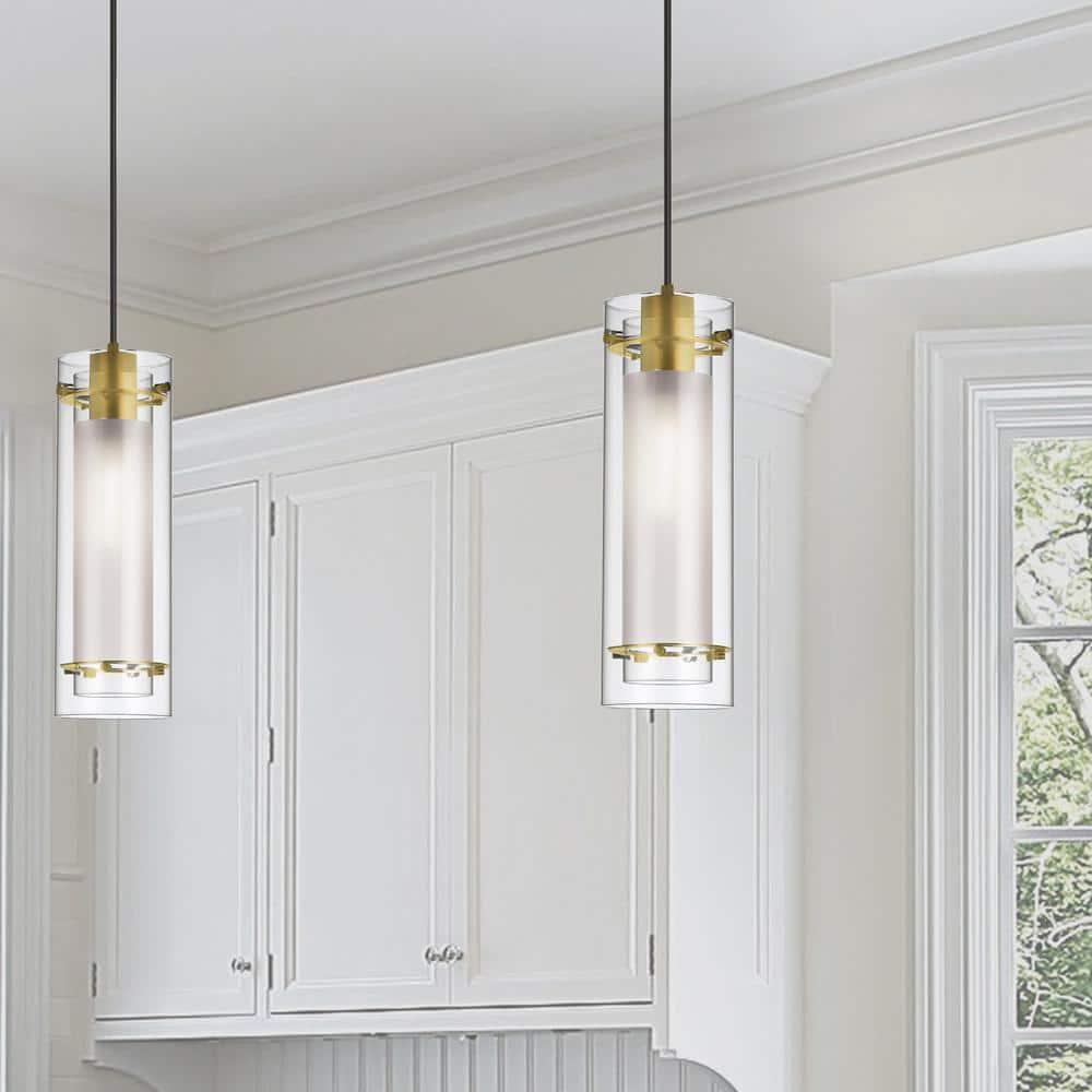 Dainolite Pasha 1 - Light Pendant in  Aged Brass