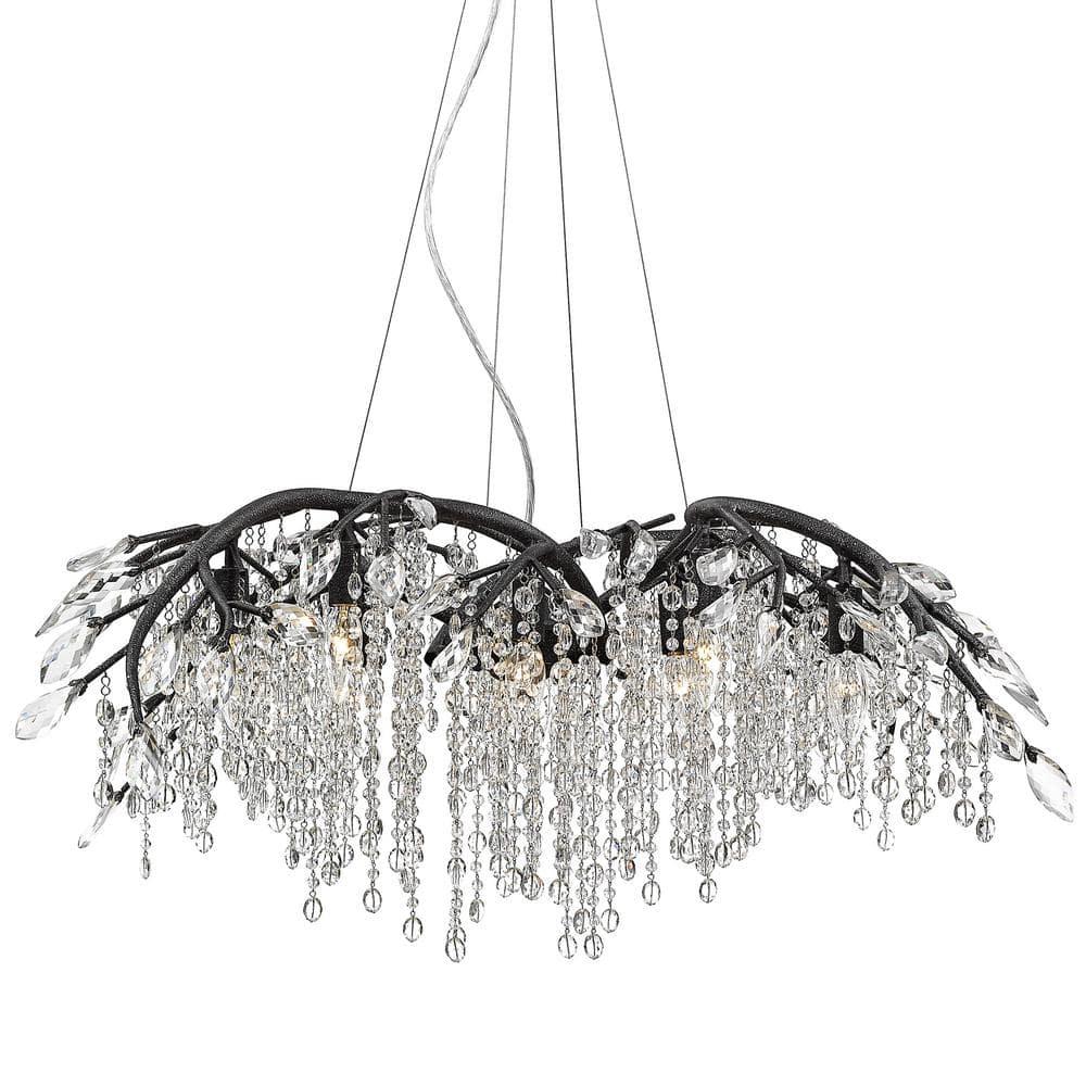 Willa Arlo™ Interiors Montriel 12 - Light Unique / Statement Geometric Chandelier with Crystal Accents & Reviews | Wayfair
