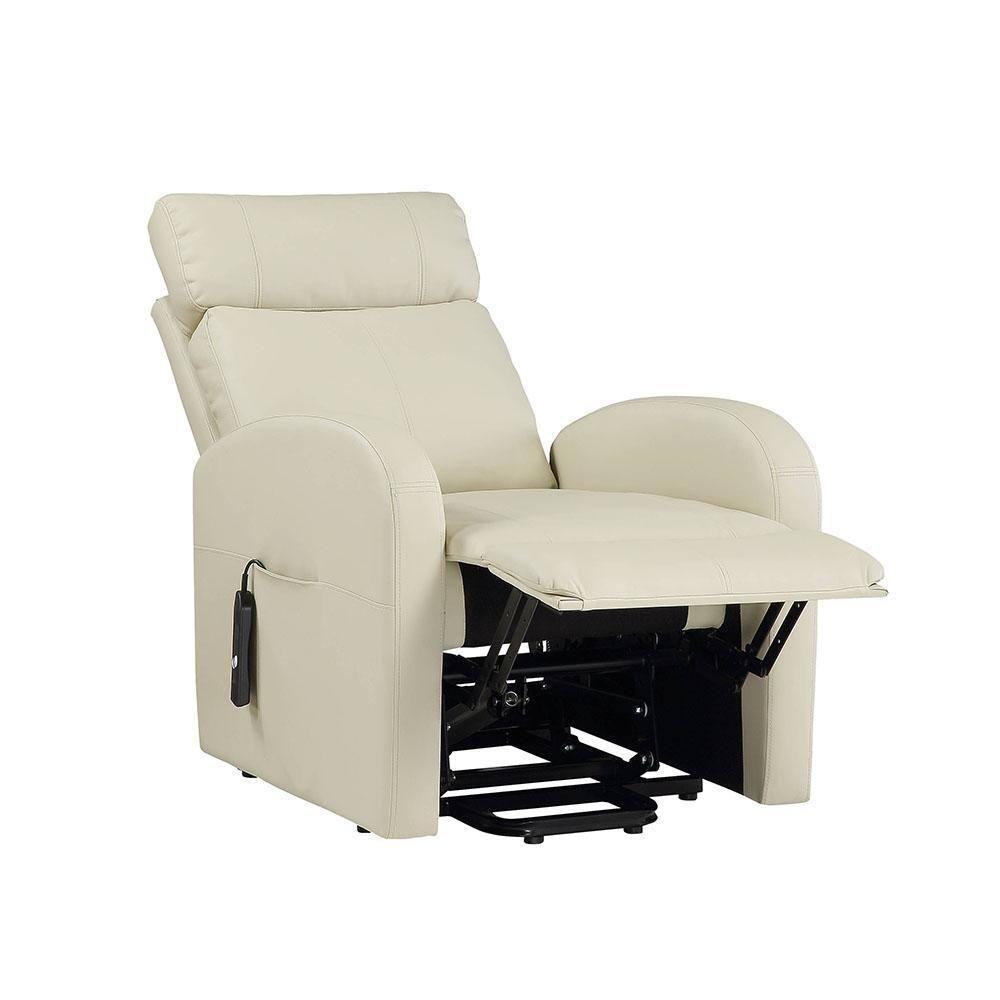 Ricardo 28.4" Wide Faux Leather Power Lift Assist Standard Recliner