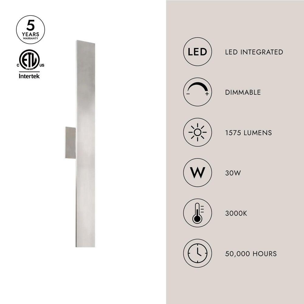 Kuzco Lighting Vesta Aluminum LED Wallchiere
