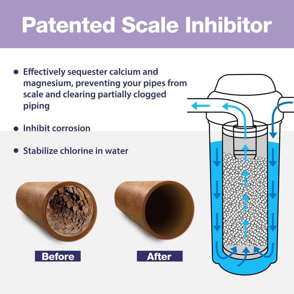 iSpring WDS150K Anti Scale 20" x 4.5" Whole House Water Filter with Patented Scale Inhibitor