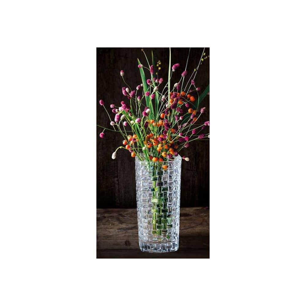 Nachtmann Dancing Stars Bossa Nova 11 Inch Crystal Vase - 11″