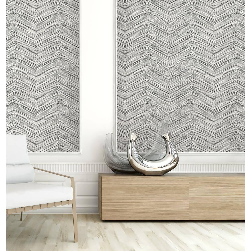 Wood Chevron Peel & Stick Chevron Roll