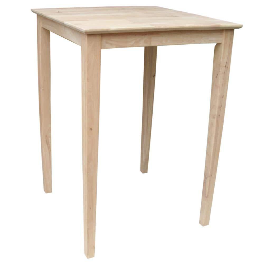 30" Square Solid Wood Tables - International Concepts
