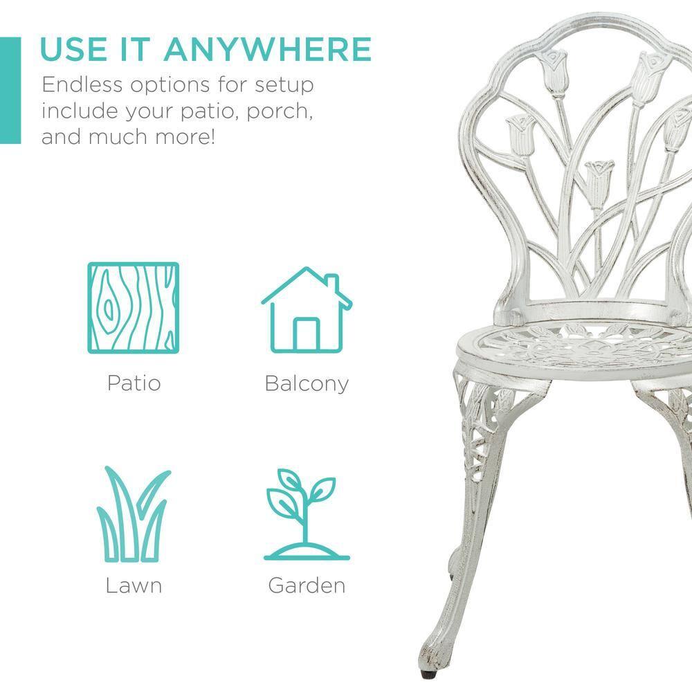 Fleur De Lis Living Stambaugh 2 - Person Patio Dining Set with Round Table