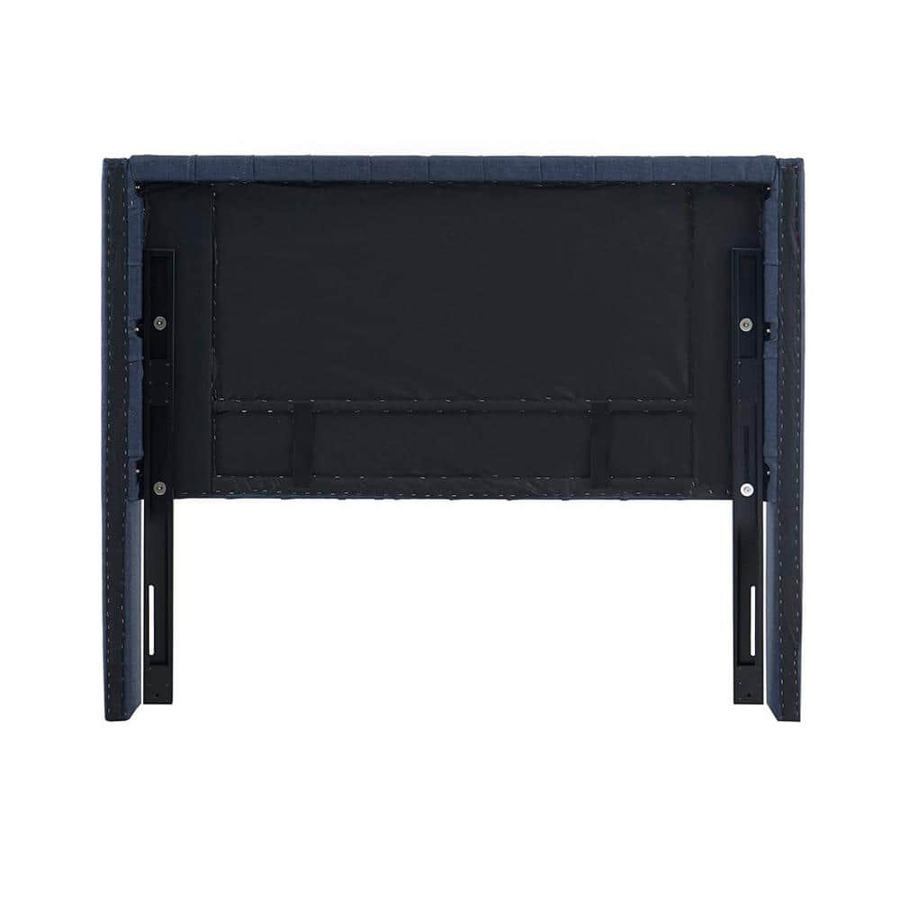Madison Park Transitional Amelia Amelia Queen Headboard with Navy MP116-1142