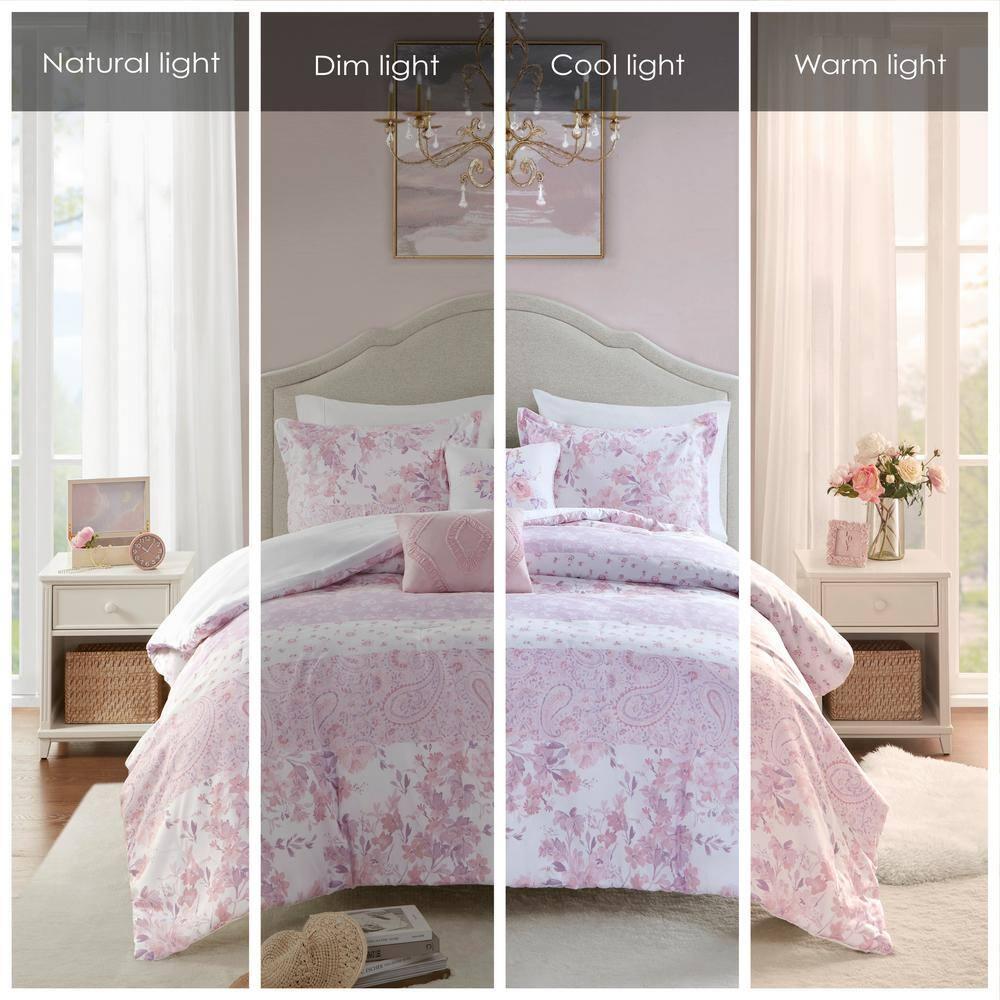 Intelligent Design Floral Paisley Comforter Set