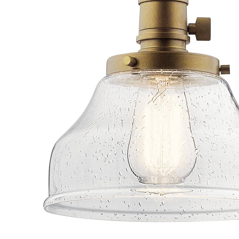 Kichler Lighting Avery 1 - Light Pendant in  Natural Brass