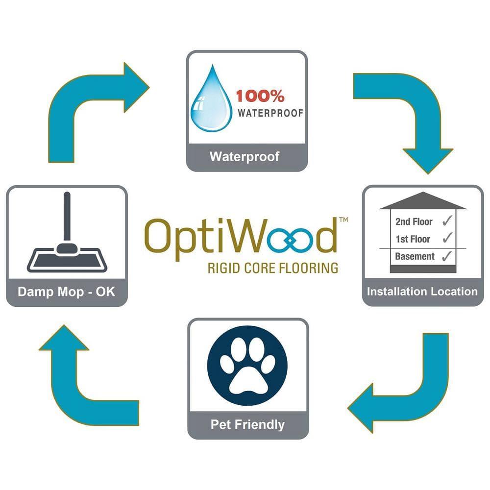 5'' W Waterproof Hardwood Flooring