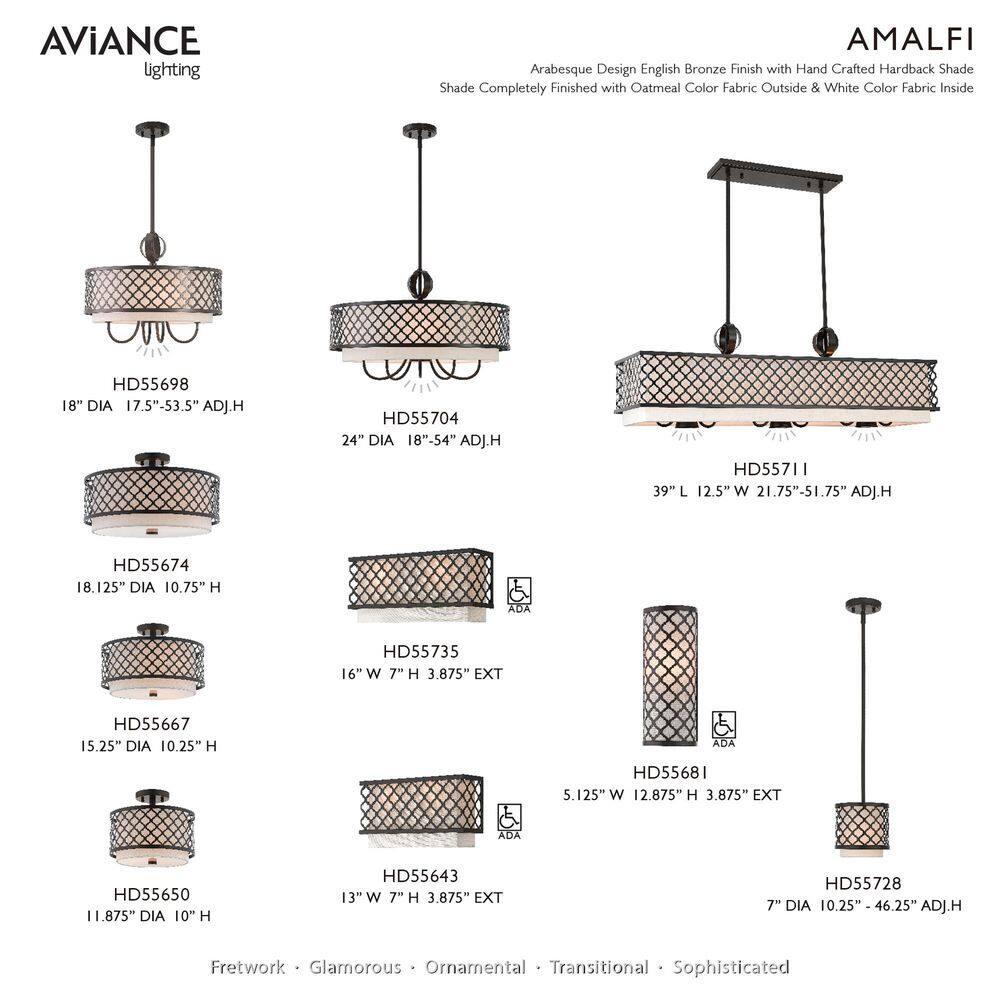 9 - Light Square / Rectangle Chandelier