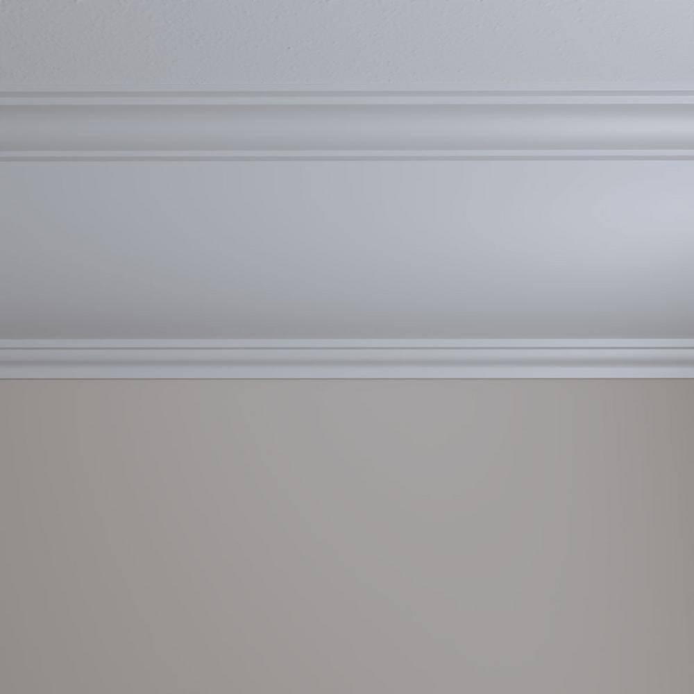 Ekena Millwork 11 7/8"H x 11 7/8"P x 16 5/8"F x 94 1/2"L Claremont Crown Moulding