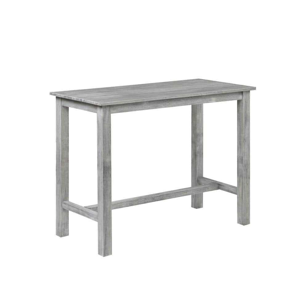Sonoma Counter Height Pub Table Storm Gray - Boraam: 4-Seat Rectangle